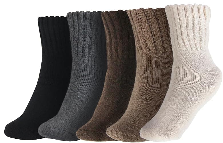 BenSorts Women's Winter Boots Socks Thick Warm Cozy Crew Socks Gifts | Perfect for boots, Thermal socks with full cushioning, Gift for women, Stocking Stuffers - Image 1