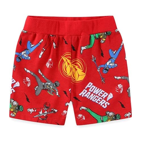 Power Rangers Boys Short Sleeve T-Shirt and Shorts Set for Toddler and Big Kids thumbnail 3