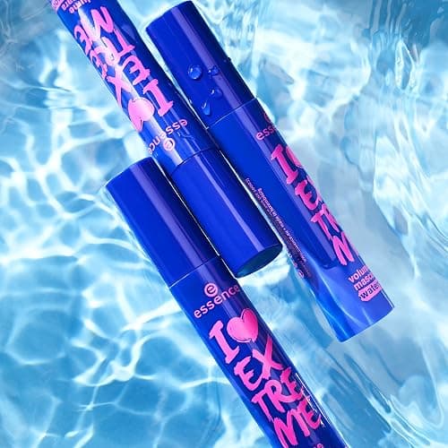 essence | I Love Extreme Volume Mascara Waterproof | Paraben Free | Cruelty Free | Black (Pack of 1, Waterproof) thumbnail 4