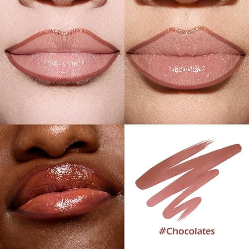 KIMUSE Lip Stain, Long Lasting Lip Stain Peel Off, Waterproof Peel Off Lip Liner Stain, Transfer-Proof Lip Tint Stain, Highly Pigmented Color, Matte Finish thumbnail 4