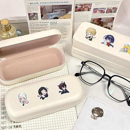 66Pcs Bungo Stray Dogs Themes Waterproof Stickers for Water Bottle Cup Laptop Bike Skateboard Luggage Box Vinyl Graffiti Patches BRJKT thumbnail 5