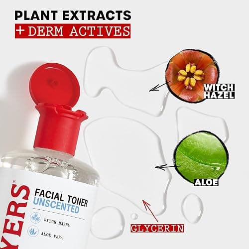 THAYERS Alcohol-Free, Hydrating, Unscented Witch Hazel Facial Toner with Aloe Vera Formula, Vegan, Dermatologist Tested and Recommended, 12 Oz (Packaging May Vary) thumbnail 6