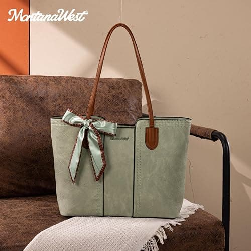 Montana West Tote Bags for Women Top Handle Satchel Purses thumbnail 4
