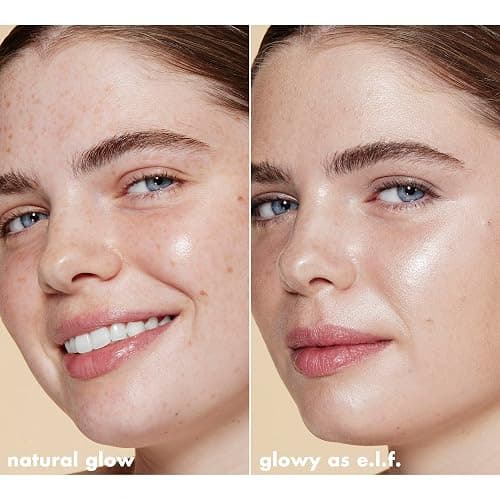 e.l.f. Halo Glow Filtre liquide, booster de teint pour un look lumineux et doux, infusé avec de l'acide hyaluronique, végétalien et sans cruauté envers les animaux, 0,5 Fair thumbnail 6