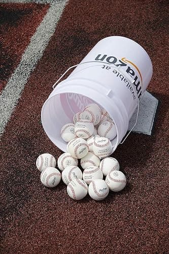 Rawlings | Official League Competition Grade Youth Baseballs | High School/Youth Practice | ROLB1X | Bucket | 24 Count thumbnail 5