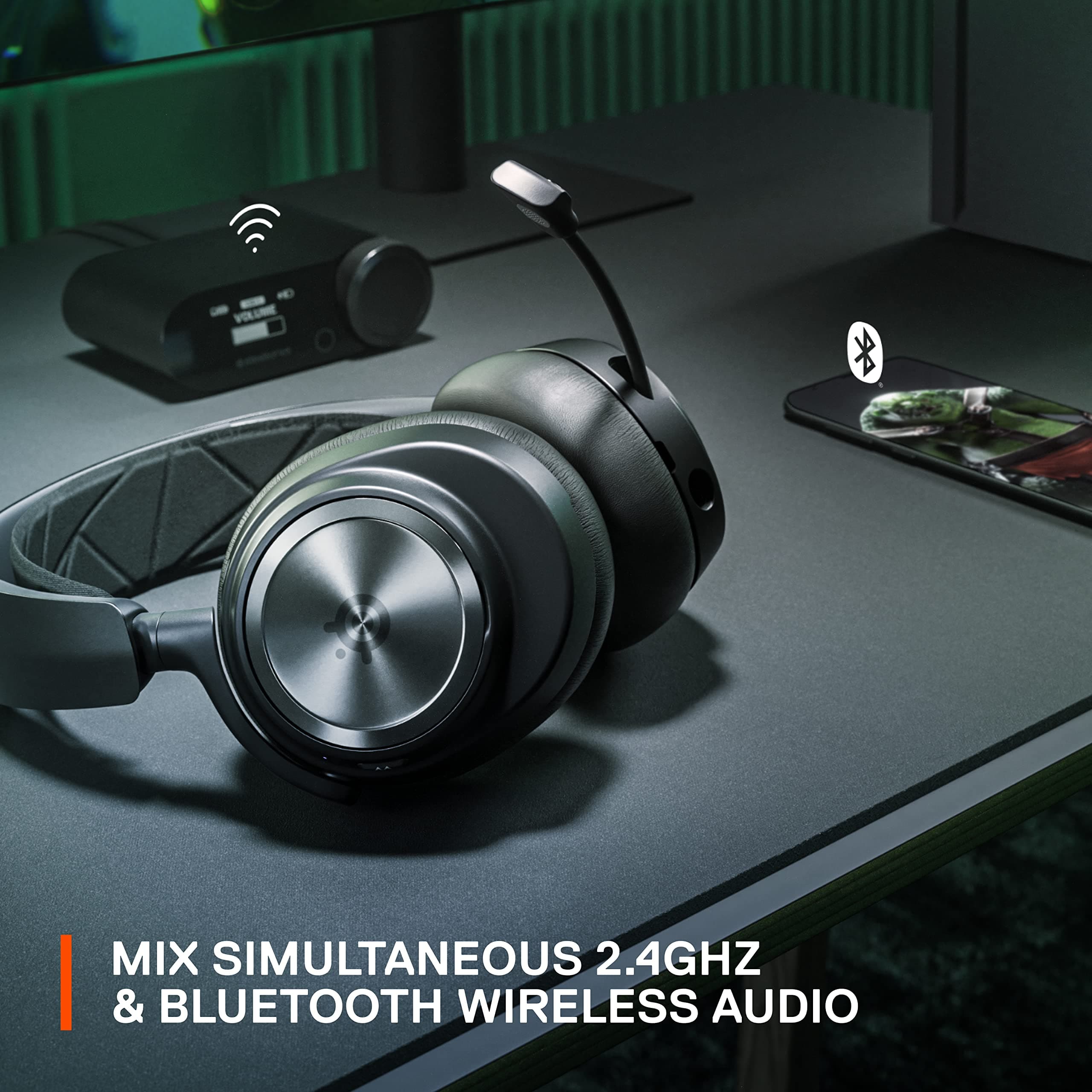 SteelSeries Arctis Nova Pro X Wired Multi-System Gaming Headset - Xbox, PC, PlayStation & Switch - 360° Spatial Audio - Hi-Res GameDAC Gen 2 - AI-Powered Noise-Cancelling ClearCast Gen 2 Microphone thumbnail 5