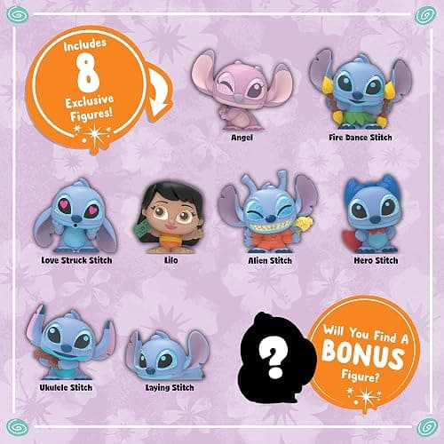 Disney Doorables Stitch Collection Peek, Easter Basket Stuffers, Officially Licensed Kids Toys for Ages 5 Up, Gifts and Presents by Just Play thumbnail 5