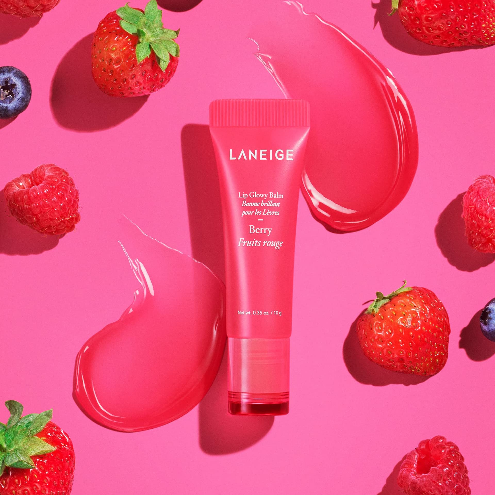 Laneige Lip Glowy Balm, Berry, 10 g, 1 count thumbnail 3