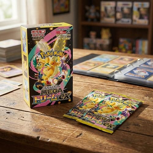 Pokémon Mega Dream EX High-Class Display M3 (JPN) – 10 Booster Packs – Japanische Original-Edition – Mega-Pokémon EX & seltene Karten – Neu & OVP – High-Class Booster Display thumbnail 2
