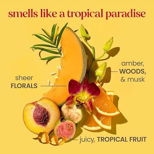 Burt's Bees Christmas Gifts, Boosted Body Lotion, With a Ceramide, Niacinamide and Peptide Complex, Lightweight Daily Lotion, Tropical Scented, 13 oz. Bottle thumbnail 4