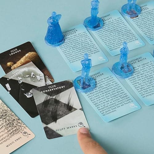 Clue Advent Calendar: Secrets Under Snowfall | 24 Days | Family Mystery Games | with 6 Winter-Themed Tokens and Surprise | Ages 10+ | 1+ Players thumbnail 9