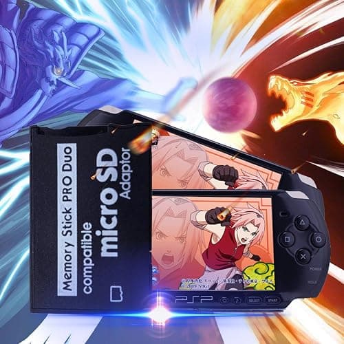 PSP Memory Stick Adapter, Funturbo Micro SD to Memory Stick PRO Duo MagicGate Card for Sony PlayStation Portable, Camera, Handycam thumbnail 7