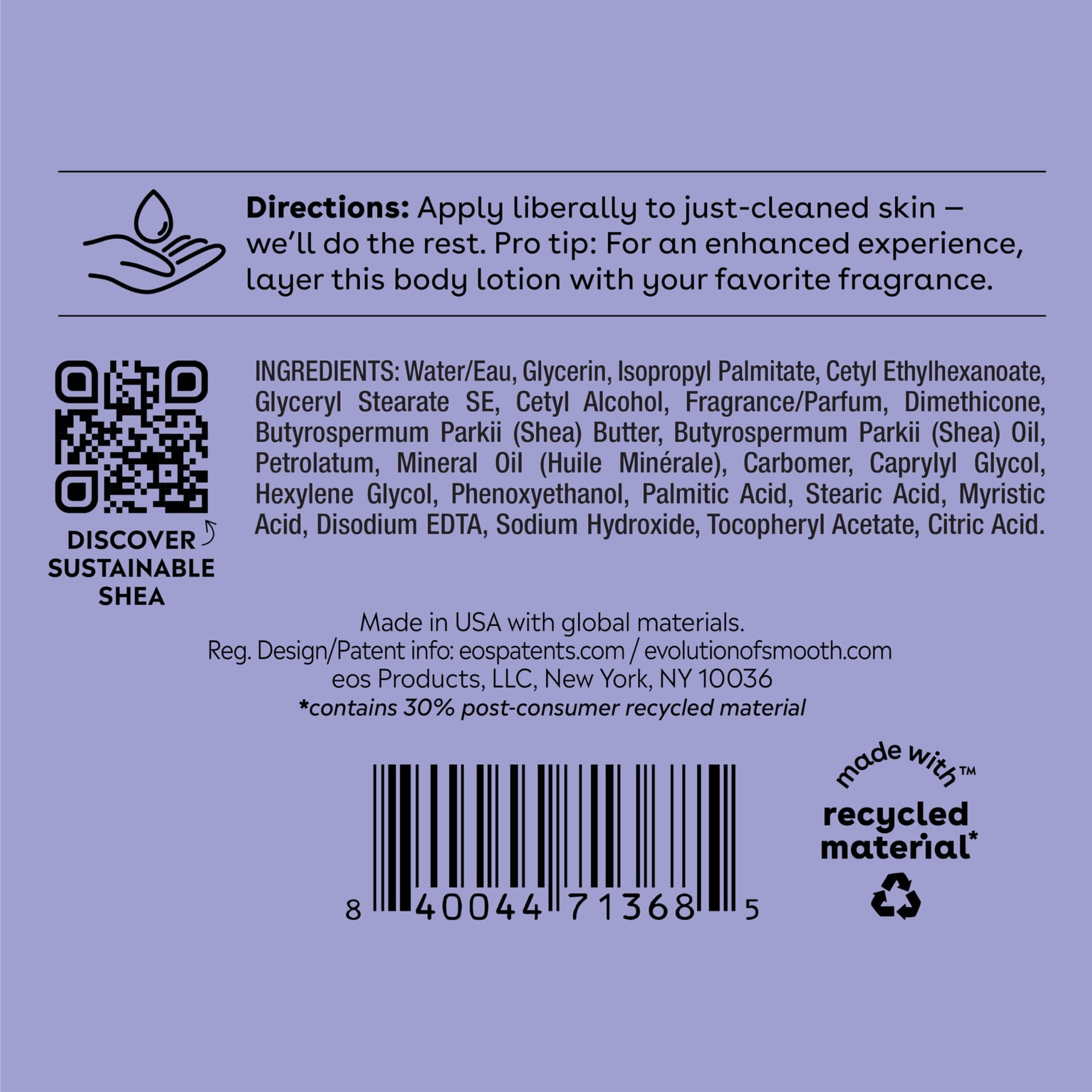 Shea Better 24H Moisture Body Lotion Vanilla Cashmere thumbnail 8