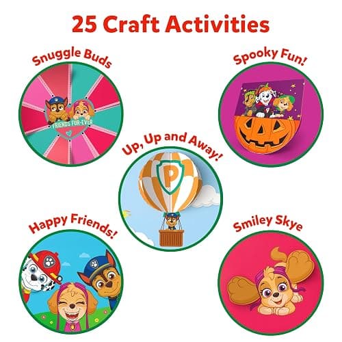 Skillmatics Scissor Skills Activity Book - Snip Snip PAW Patrol, Stocking Stuffers, Preschool Cutting & Creative Activities, Felt Craft Kit, Fine Motor Skills, Christmas Gifts for Ages 3, 4, 5, 6, 7 thumbnail 7
