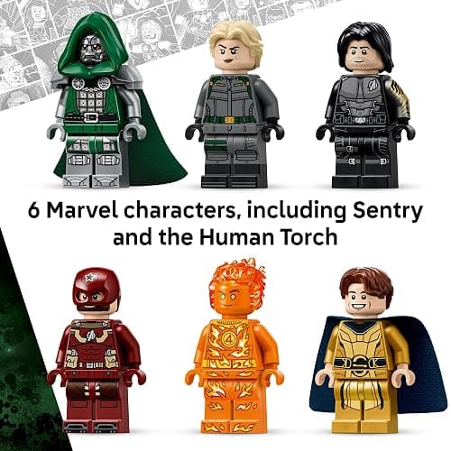 LEGO Marvel Avengers: Doomsday New Avengers Tower 76352 | Building Toy for Boys & Girls, Ages 12+, Bedroom Decor, Doomsday Merch with 6 Minifigures, 954 pieces, Gift for Marvel Fans thumbnail 5