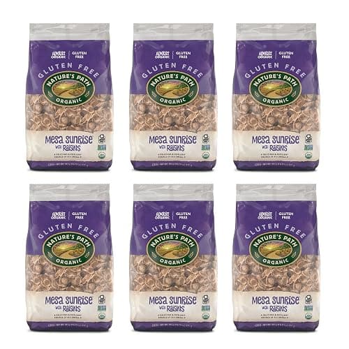 Nature's Path Organic Mesa Sunrise with Raisins Cereal, 29.1 oz (Pack of 6), Gluten Free, Non-GMO, Earth Friendly Packaging thumbnail 4
