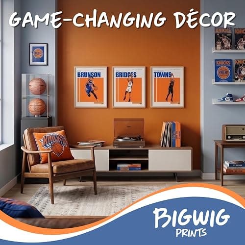 BigWig Prints NY Knicks Wall Decor Player Posters - New York Knicks Wall Art, 9 Unframed Basketball Prints for Bedroom Office Unframed (8x10) thumbnail 5