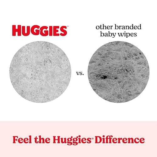 Huggies Simply Clean Unscented Baby Diaper Wipes, 11 Flip-Top Packs (704 Wipes Total), Packaging May Vary thumbnail 5