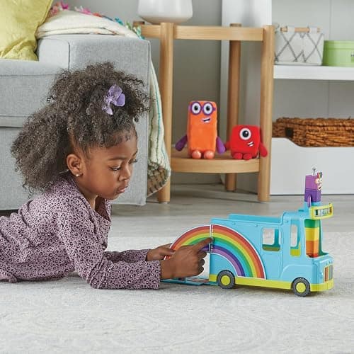 hand2mind Numberblocks Rainbow Counting Bus, Music Toys for Kids Ages 3-5, Toddler Musical Toys, Play Figure Playsets, Number Toys, Preschool Learning Toys, Math Toys, Birthday Gifts for Kids thumbnail 9