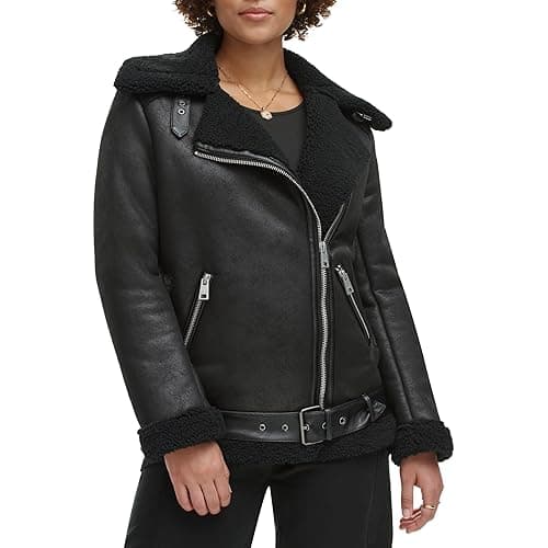Levi's Faux Shearling Moto
