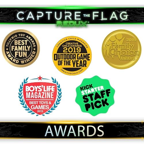 Redux: The Original Glow in The Dark Capture The Flag Game | Ages 8+ | Outdoor Games for Kids and Teens | Glow in the Dark Games | Sports Gifts for Boys | Alternative to Laser Tag Guns & Flag Football thumbnail 8