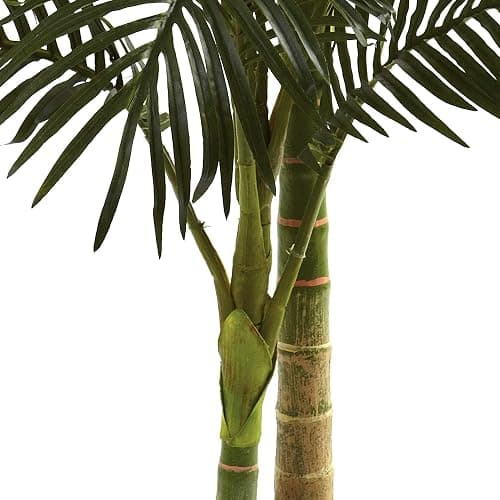 Nearly Natural 5' Golden Cane Palm Tree thumbnail 6