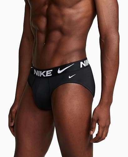 Nike Mens Nike Men's Essential Micro Stretch Hip Brief 3pk UnderwearBriefs thumbnail 3
