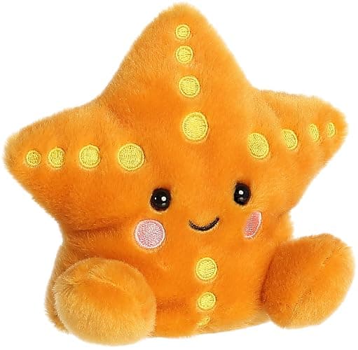 Aurora® Adorable Palm Pals™ Treasure Starfish™ Stuffed Animal - Fun Collectible Plush for Kids and Adult Collectors - Perfect for Decorating Rooms and Birthday Gifts - Orange 5.5 Inches thumbnail 2