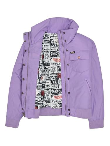 Wrangler womens X Stranger Things Erica Bomber Jacket thumbnail 7