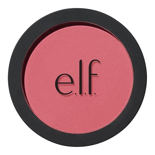 e.l.f. Primer-Infused Matte Blush, Long-Lasting, Lightweight & Buildable Powder Blush, Delivers A Matte Finish, Vegan & Cruelty-Free, Always Tempting - Image 1