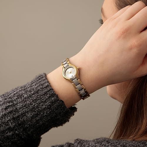 Anne Klein Women's Date Function Bracelet Watch - Two Tone thumbnail 6