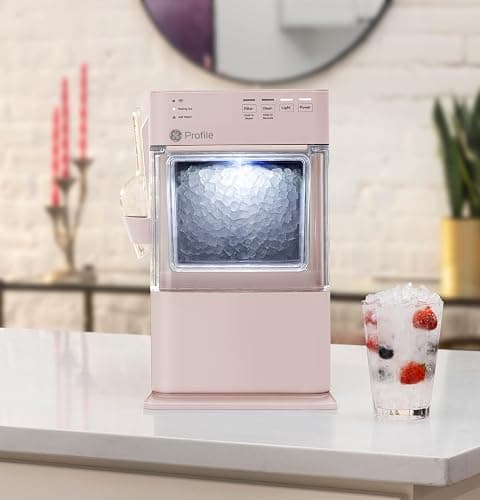 GE Profile Opal Mini Nugget Ice Maker, Chewable Ice in 5 min, 36 lbs/Day | Soft Pebble Ice, Top Fill Water Reservoir, WiFi & App Control, Portable & Compact, 1 Pack Descaler & Scoop Included thumbnail 13