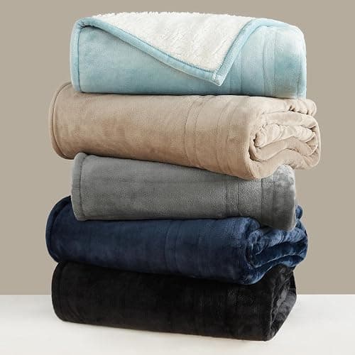EHEYCIGA Heated Blanket - Electric Throw with 9 Heating Levels & 10 Hr Auto Off, Soft Cozy Sherpa Washable Blanket, 50 x 60 Inches thumbnail 9