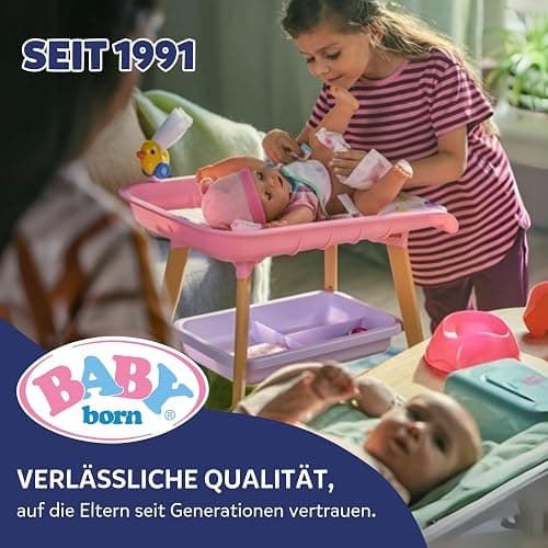 BABY Born Dreirad mit Lenkstange - Trike mit funktionsfähigen Rädern & Sicherheitsgurt - Puppenzubehör für alle Puppen der Größe 36 cm & 43 cm - Geeignet für Kinder ab 3 Jahren thumbnail 10