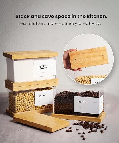 APT 1101 Food Dispenser 2L | Kitchen Organizers and Storage | Food Containers & Cereal Dispenser for Pantry Organization And Storage Container | Cereal, Rice, Flour, Snack thumbnail 5