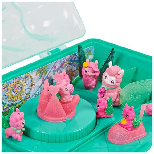Hatchimals CollEGGtibles, Rainbow-Cation Llama Family Carton with Surprise Playset, 10 Characters, 2 Accessories, Kids Toys for Girls Ages 5 and up thumbnail 8