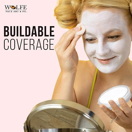 Wolfe F/X Essential Colors Face Paint - White (30 gm) thumbnail 3