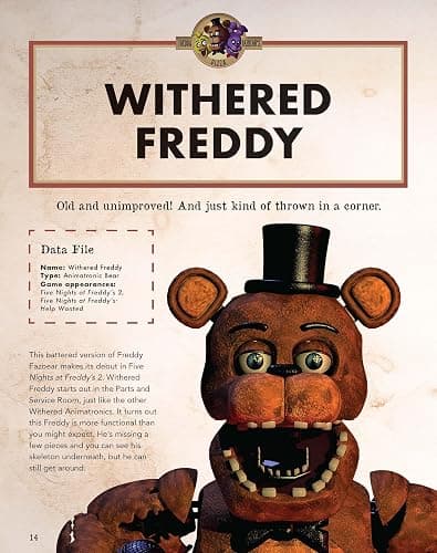 Five Nights at Freddy's Character Encyclopedia (An AFK Book) thumbnail 2