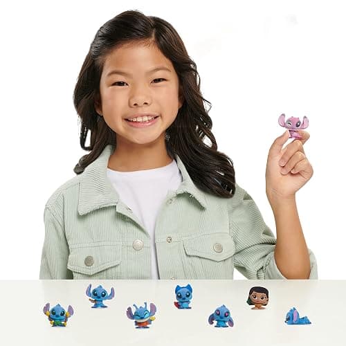Disney Doorables Stitch Collection Peek, Easter Basket Stuffers, Officially Licensed Kids Toys for Ages 5 Up, Gifts and Presents by Just Play thumbnail 3