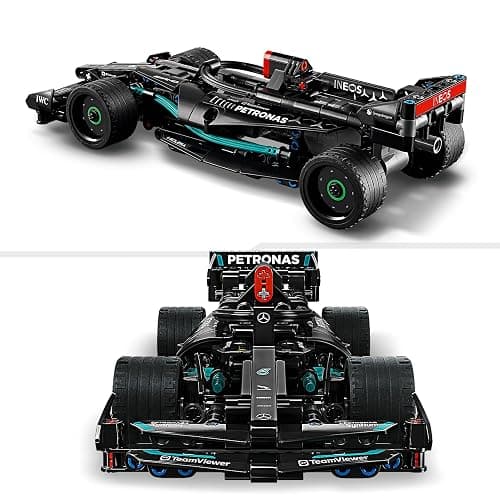 LEGO Technic Mercedes-AMG F1 W14 E Performance Race Car Spielzeug für Kinder, Jungen und Mädchen ab 7 Jahren, Pull-Back Modell Fahrzeug Set, Schlafzimmer Dekoration, Geburtstag Geschenkidee 42165 - Single thumbnail 3