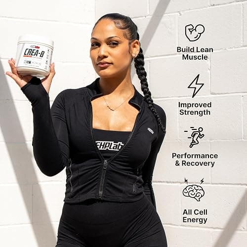 EHP Labs CREA-8 Micronized Creatine Monohydrate Powder - Unflavored Creatine Powder for Muscle Growth, Increased Strength, Enhanced Energy Output and Improved Performance - 100 Servings (500g) thumbnail 6