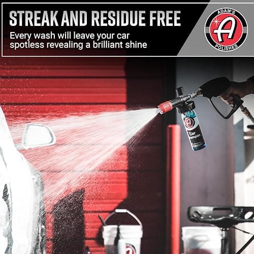 Adam's Polishes Car Wash Shampoo (Gallon) - pH Best Car Wash Soap For Snow Foam Cannon or Gun For Pressure Washer & 5 Gallon Bucket, Powerful Safe Spot Free Cleaning Liquid Auto Detergent thumbnail 4