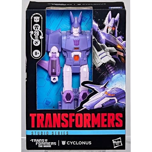 Transformers Studio Series Cyclonus, The The Movie Voyager Class 8-Inch Converting Action Figure, Robot Toys for 8+ thumbnail 5