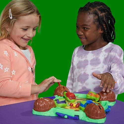 Hasbro Games Hungry Hungry Hippos: Teenage Mutant Ninja Turtles Edition Game | Ages 4 and Up | 2 to 4 Players | Kids Board Games | Gifts for Preschoolers (Amazon Exclusive) thumbnail 6
