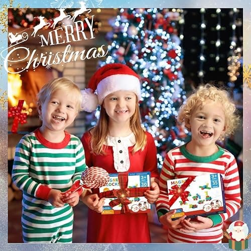 Hiwawind Magnetic Blocks for Toddlers -Ideal Gifts for 3 4 5 6 Year Old,Classroom Must Haves STEM Learning Toys for 3-5 Year Old Boys & Girls, Safe & Strong Building Blocks with ASMR Sounds thumbnail 2