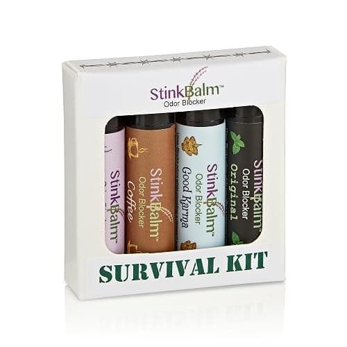 StinkBalm Odor Blocker Survival Kit 4 Pack - Image 1