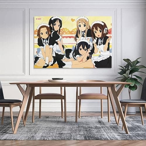 Anime K-on Poster Decorative Painting Canvas Wall Art Living Room Posters Gifts Bedroom Painting 12x18inch(30x45cm) thumbnail 4