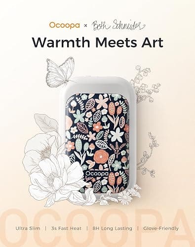 OCOOPA AI Magnetic Hand Warmers Rechargeable 2 Pack, 5000mAh Ultra-Thin Electric Glove Heater Handwarmer,UL Certified, Men Women Gifts for Christmas,Birthday,Winter Essentials,UT4 Young thumbnail 2