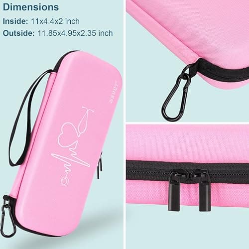 MEUUT 15 pcs Stethoscope Case Kits, Perfect Nurse Gift Include Stethoscope Case, Penlights, Medical Scissor, Bandage Wraps, Badge Holders for Nurse Student thumbnail 4