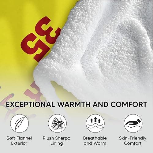 Hyturtle Personalized Softball Hooded Blanket – Softball Wearable Blankets Gift from Women Lovers – Sports Blanket Hoodie Gift for Players On Birthday – Custom Name Soft Cozy Flannel Sherpa Blankets thumbnail 7